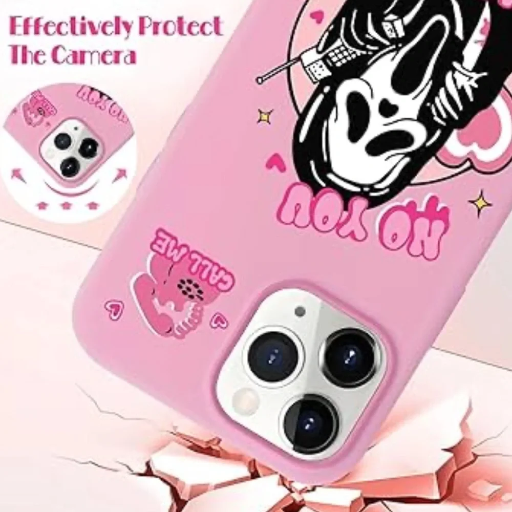 iPhone 14 Pro “No You Hang Up” Scream Case - Picture 2 of 3